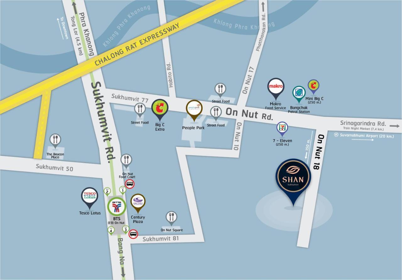 Shan Villas Sukhumvit Bangkok Kültér fotó